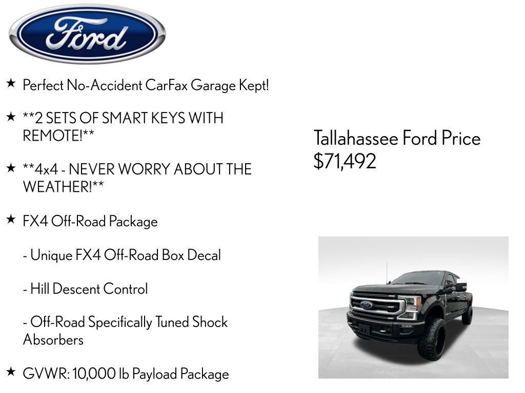 Used 2022 Ford F250 Platinum w/ FX4 Off-Road Package image 7
