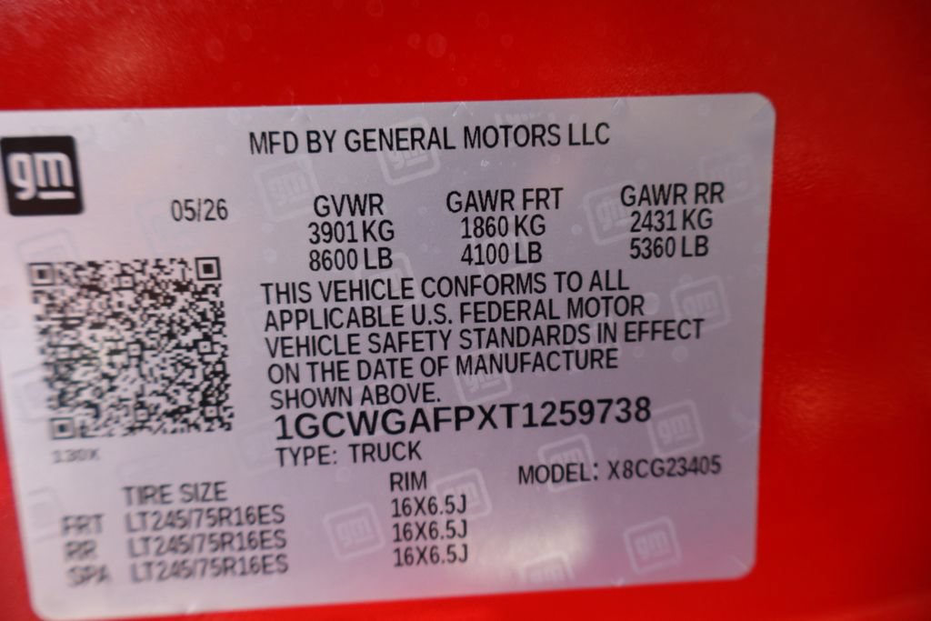 New 2026 Chevrolet Express 2500 w/ Driver Convenience Package RWD image 34