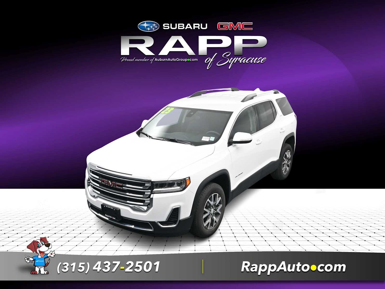 Used 2023 GMC Acadia SLE w/ Driver Convenience Package AWD/4WD image 1