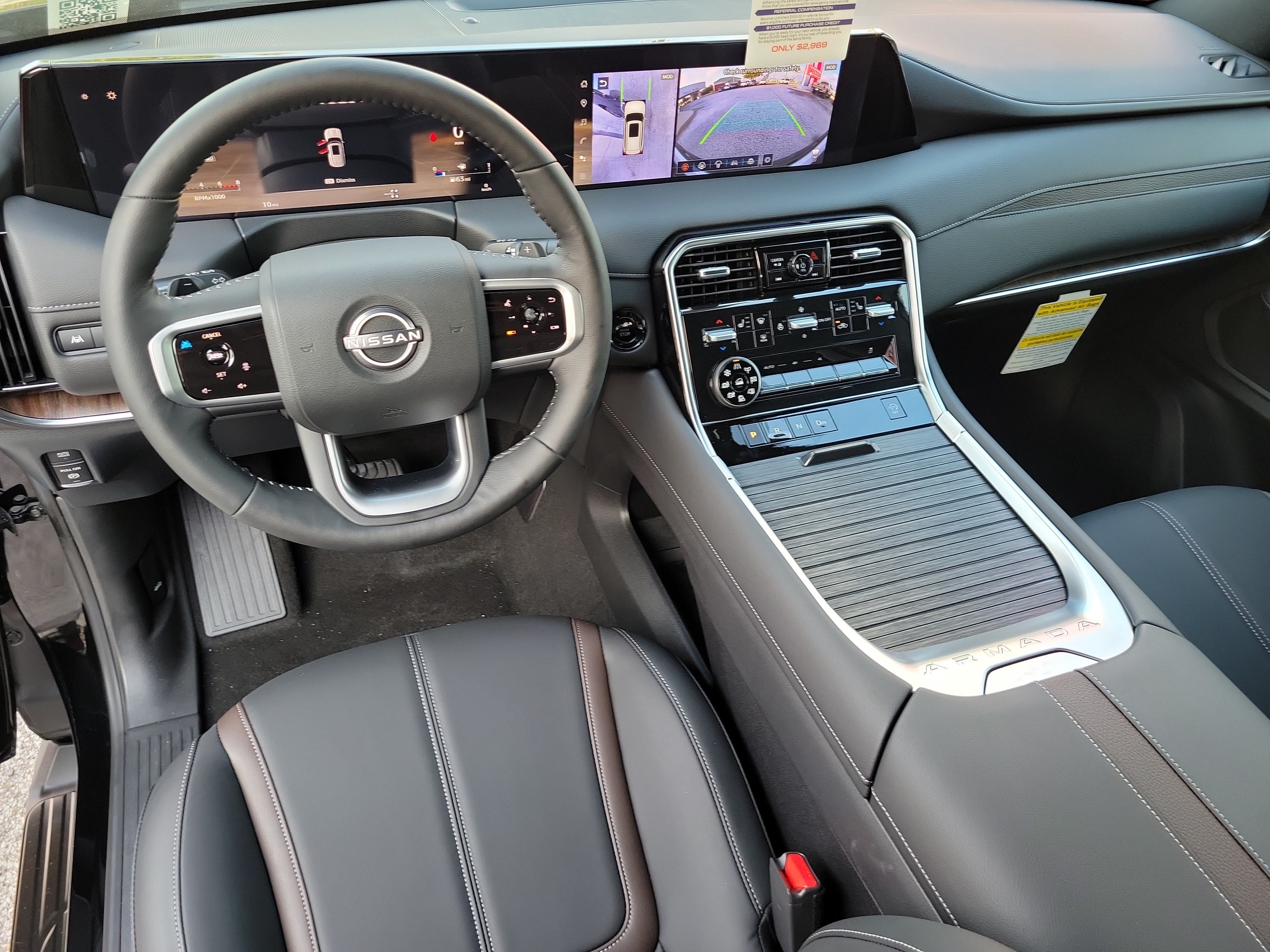 New 2026 Nissan Armada SL w/ Captain's Chari Seat Package AWD/4WD image 14