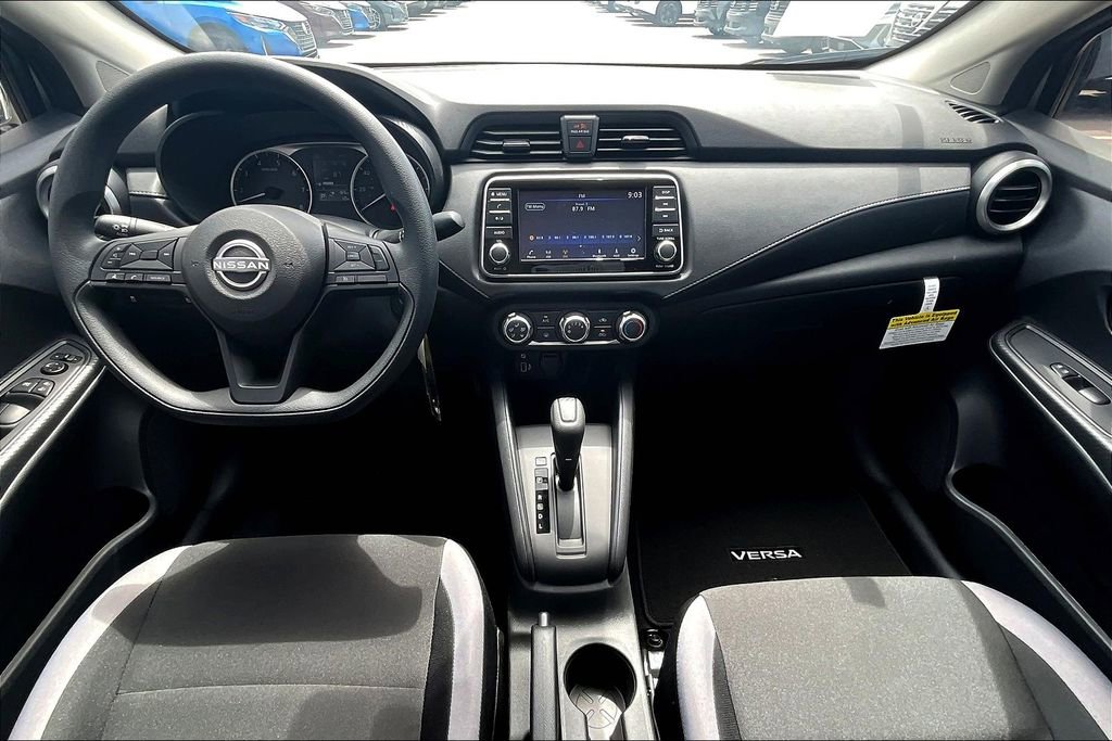 New 2025 Nissan Versa S w/ Trunk Package FWD image 2
