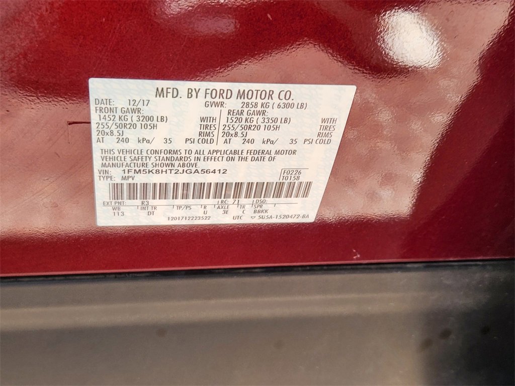 Used 2018 Ford Explorer Platinum image 35