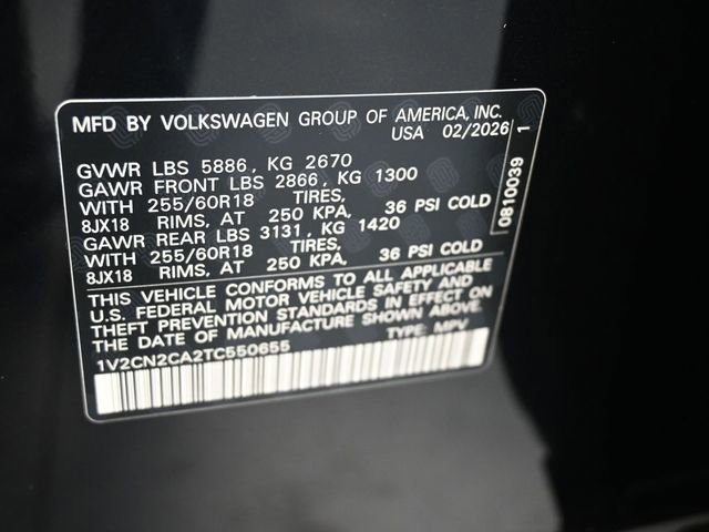 New 2026 Volkswagen Atlas Peak Edition image 20