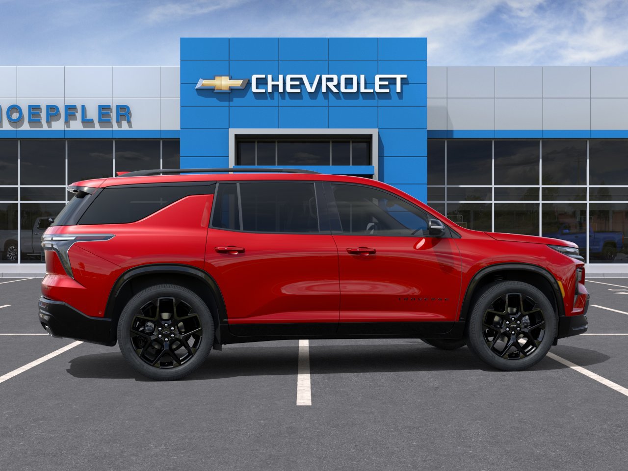 New 2026 Chevrolet Traverse RS w/ LPO, Floor Liner Package AWD/4WD image 5