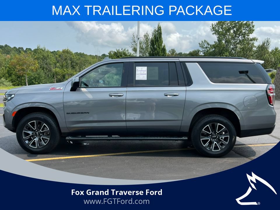Used 2021 Chevrolet Suburban Z71 w/ Max Trailering Package AWD/4WD image 44