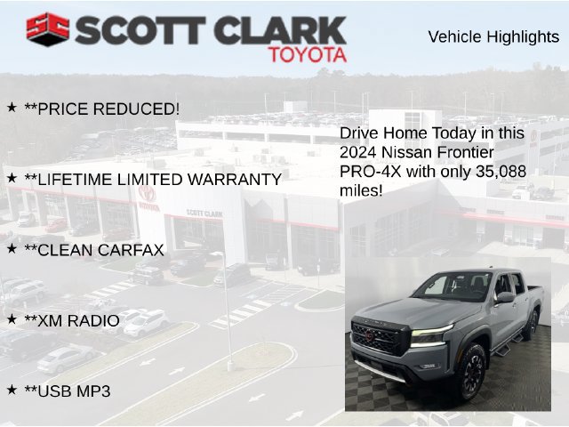 Used 2024 Nissan Frontier PRO-4X w/ Technology Package AWD/4WD image 13
