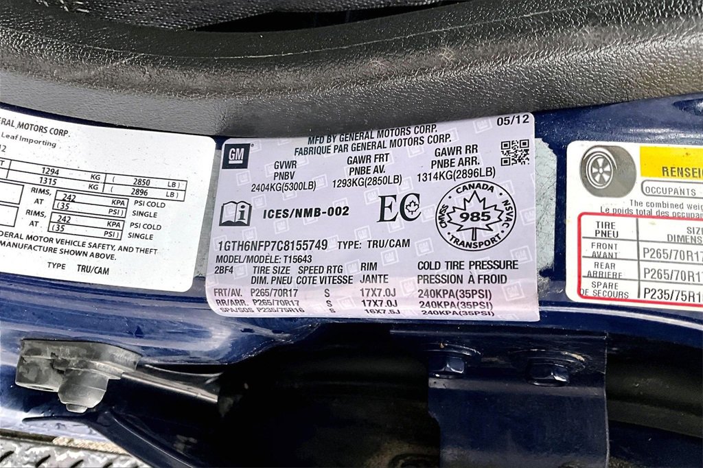 Used 2012 GMC Canyon SLT image 17