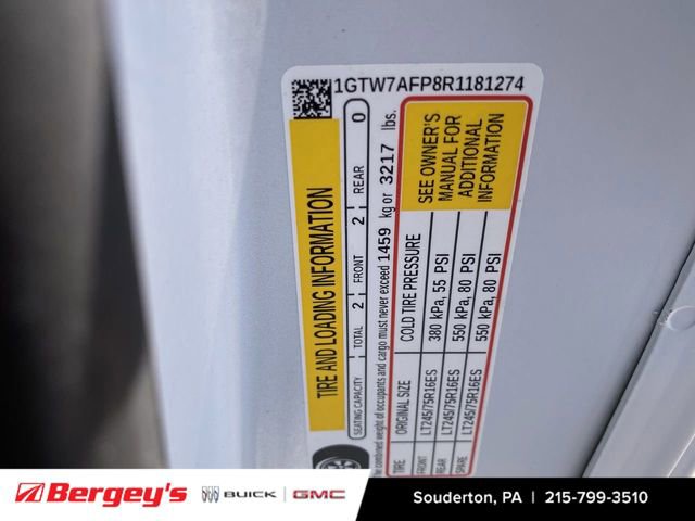 Certified 2024 GMC Savana 2500 w/ Driver Convenience Package RWD image 38