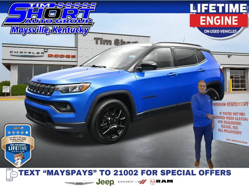 Used 2022 Jeep Compass Latitude FWD 360° Tour