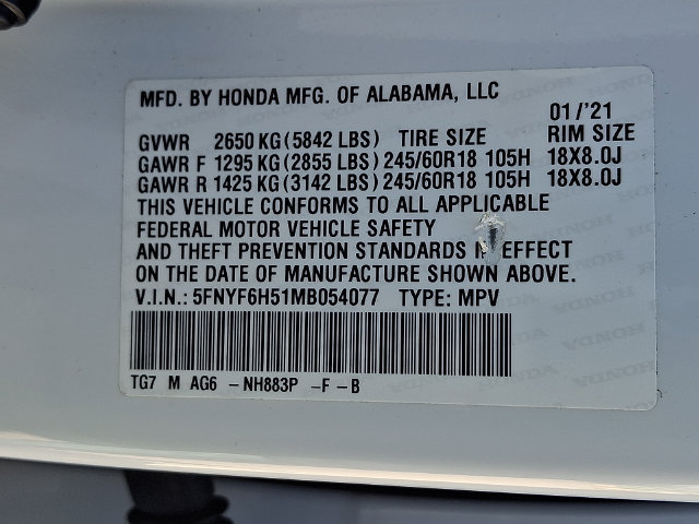 Used 2021 Honda Pilot EX-L image 27