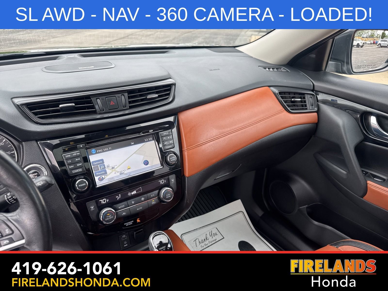 Used 2017 Nissan Rogue SL w/ SL Premium Package AWD/4WD image 19