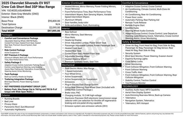 Used 2025 Chevrolet Silverado EV RST AWD/4WD image 19