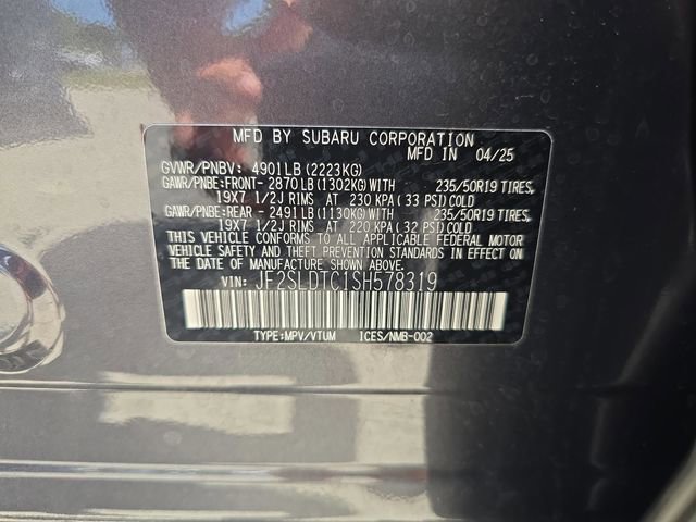 Certified 2025 Subaru Forester Touring w/ Popular Package - Touring image 31