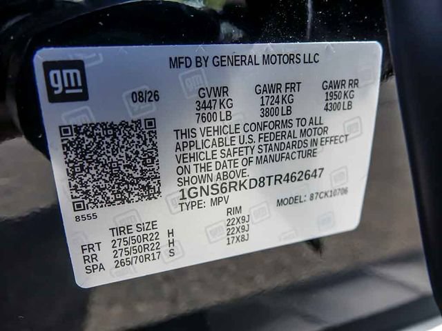 New 2026 Chevrolet Tahoe RST w/ Comfort Package AWD/4WD image 32