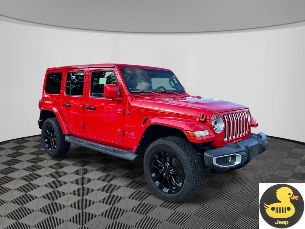 Used 2021 Jeep Wrangler Unlimited Sahara w/ Cold Weather Group AWD/4WD image 8