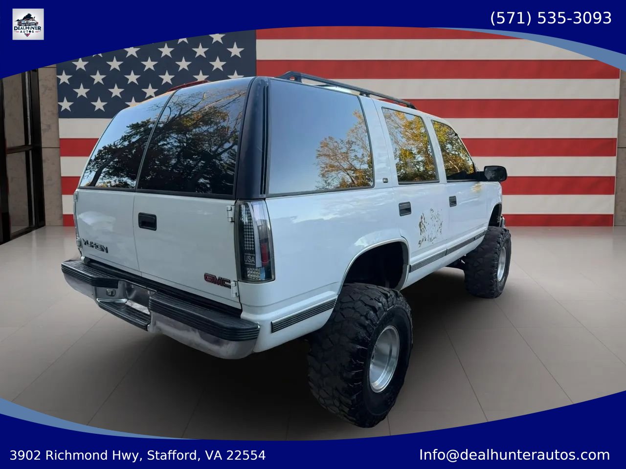 Used 1998 GMC Yukon 4WD 4-Door w/ Marketing Opt Pkg 5 image 6