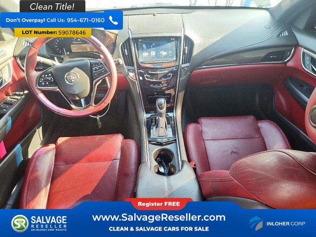 Used 2014 Cadillac ATS Luxury w/ Sun And Sound Package RWD image 11