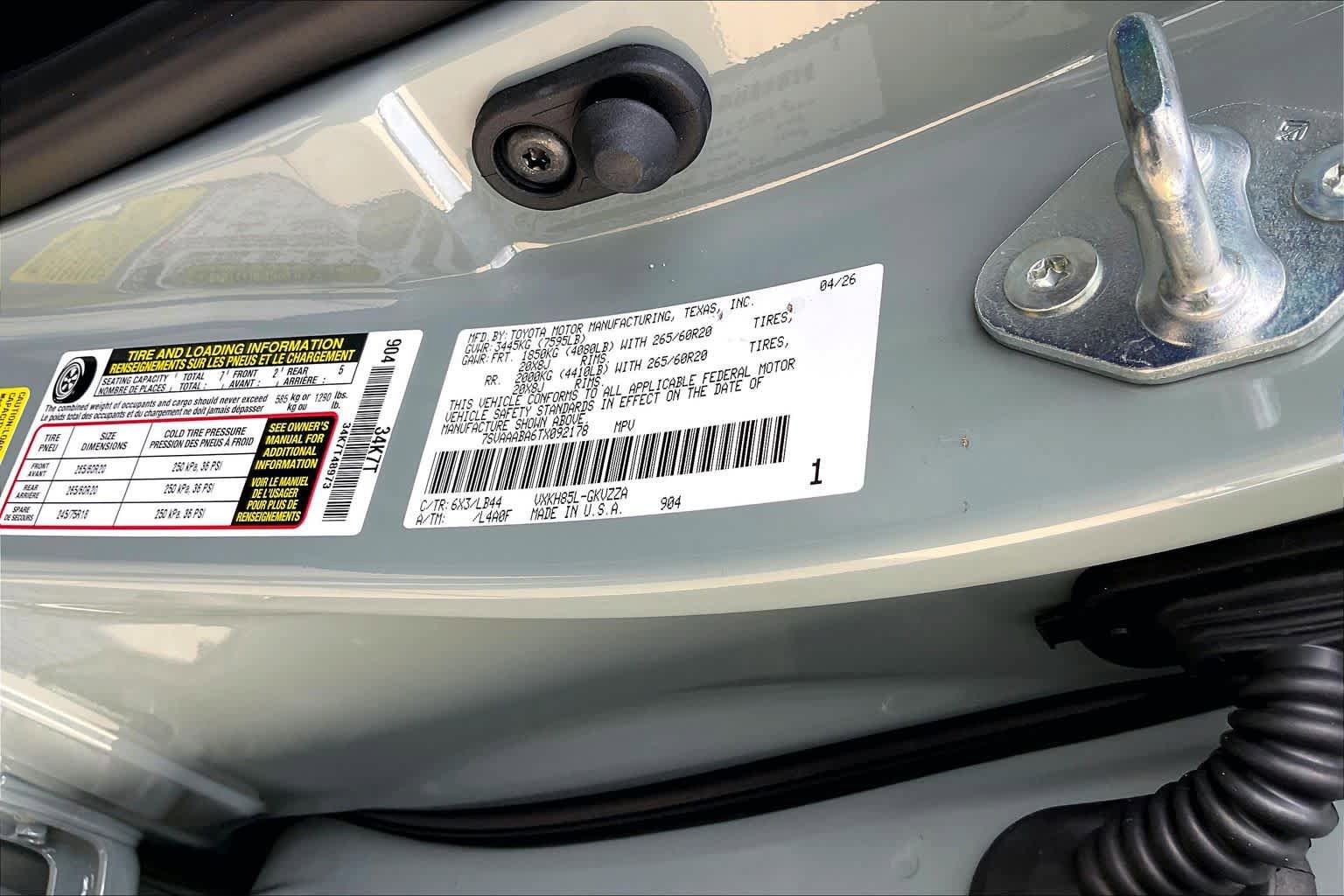 New 2026 Toyota Sequoia 1794 Edition image 21