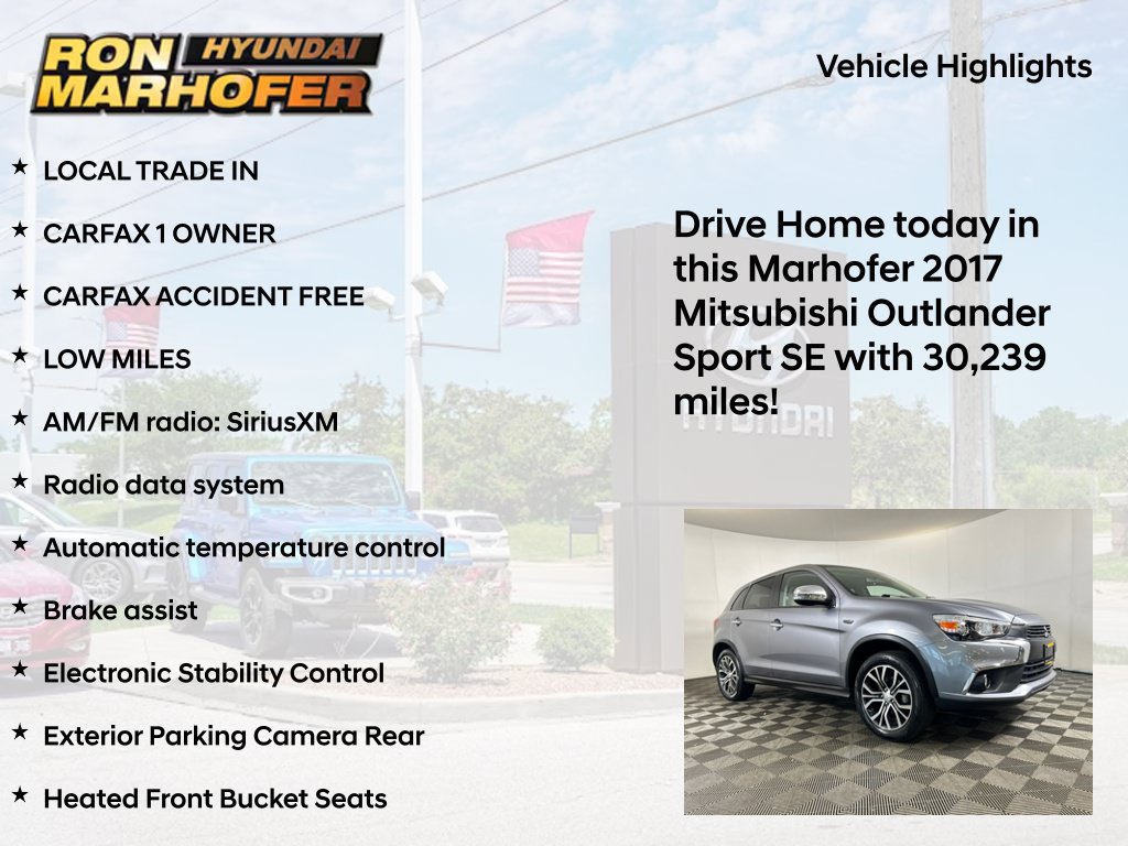 Used 2017 Mitsubishi Outlander Sport SE AWD/4WD image 13