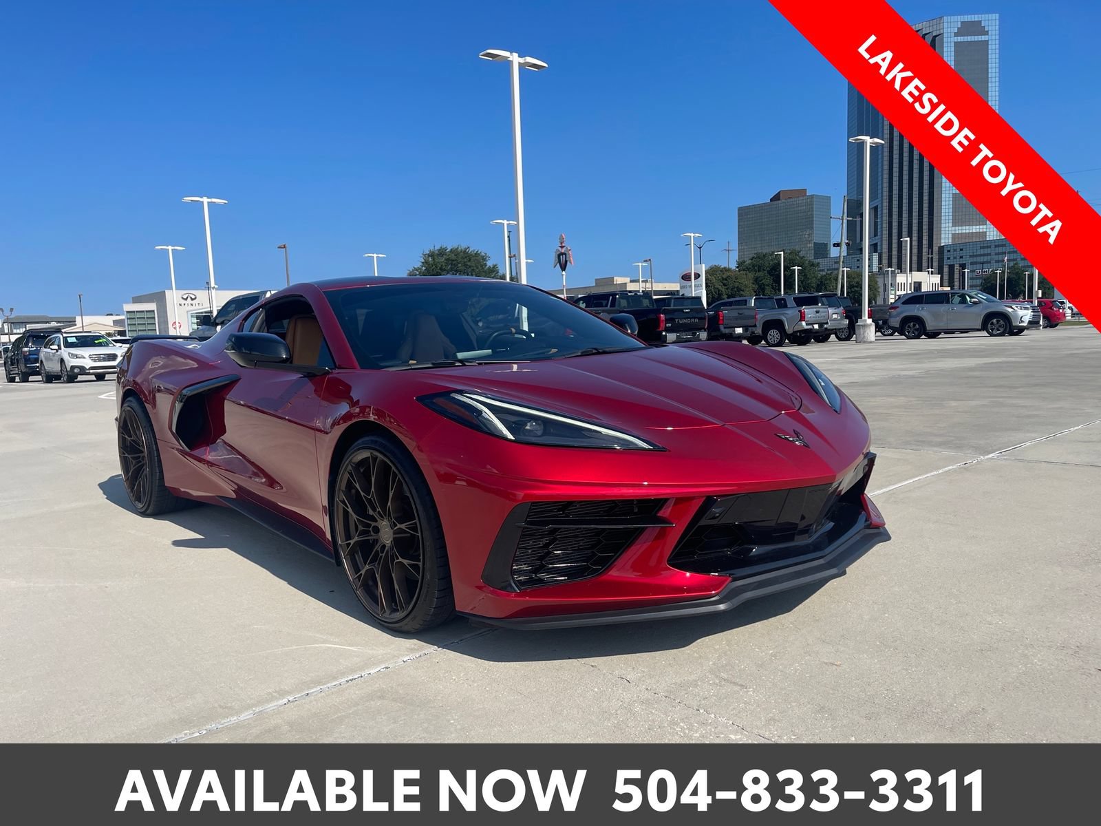 Used 2021 Chevrolet Corvette Stingray Preferred Cpe w/ Z51 Performance Package RWD image 7