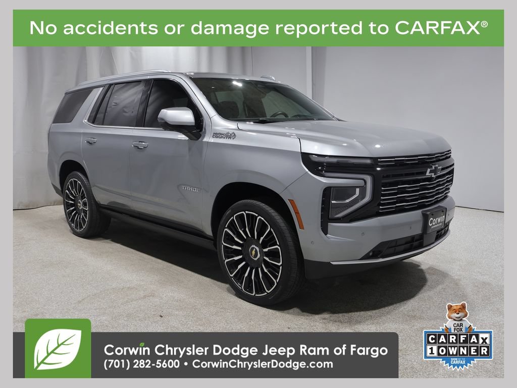 Used 2025 Chevrolet Tahoe High Country AWD/4WD image 1