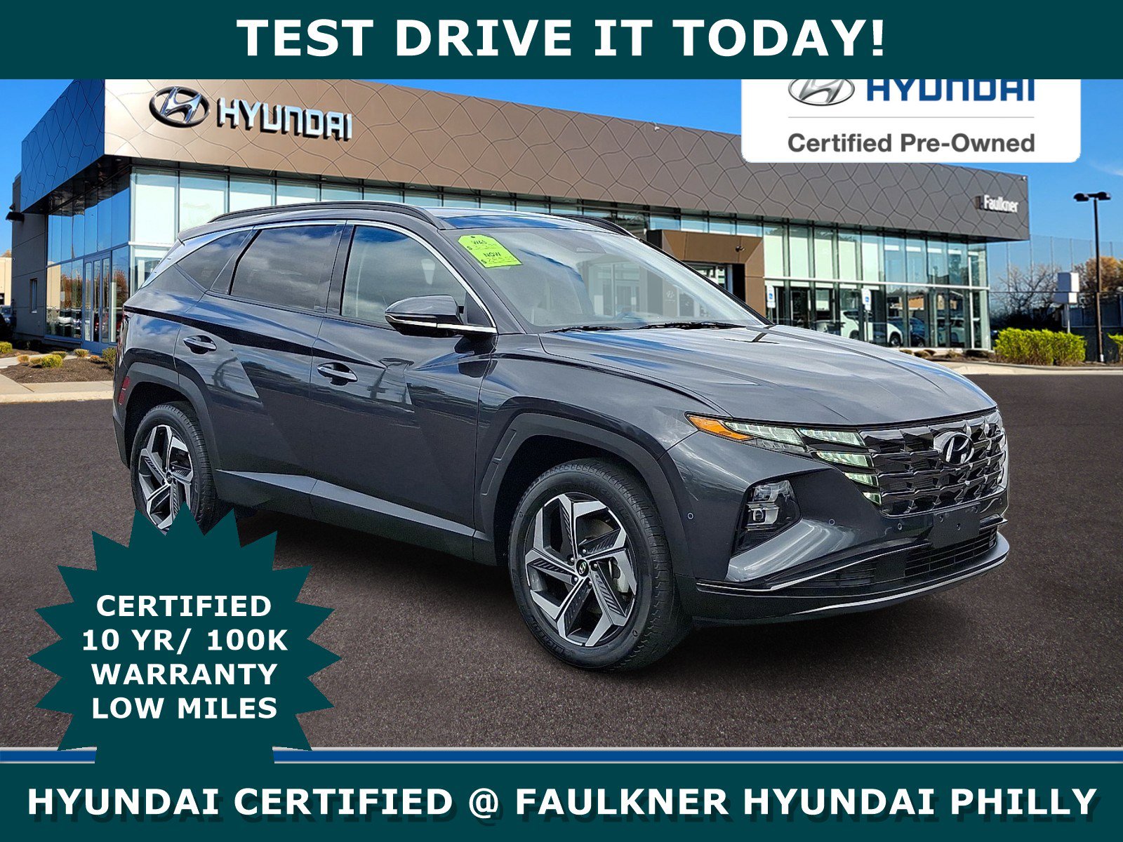 Certified 2022 Hyundai Tucson Limited