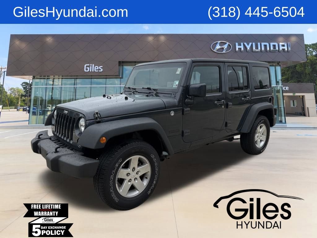 Used 2016 Jeep Wrangler Unlimited Sport w/ Quick Order Package 24S AWD/4WD image 1