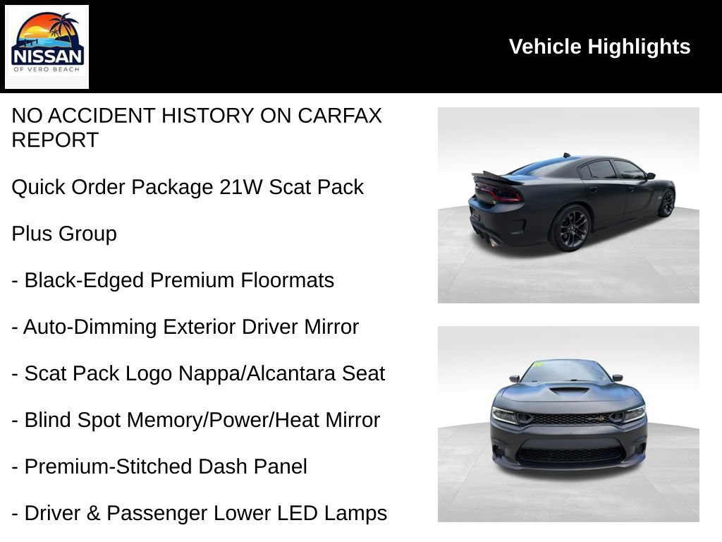 Used 2022 Dodge Charger Scat Pack w/ Plus Group RWD image 19