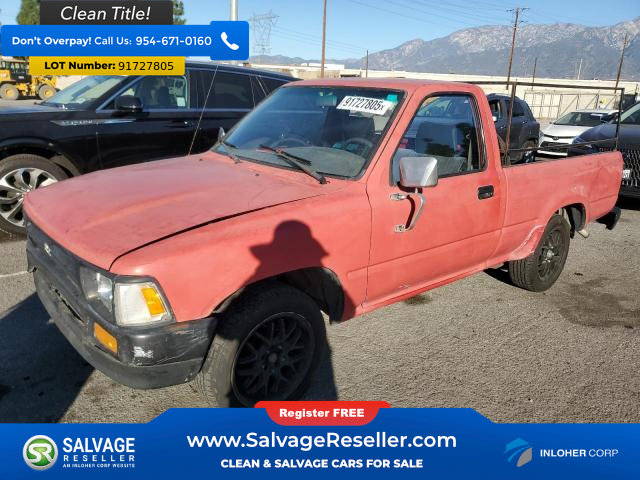 Used 1992 Toyota Pickup 2WD Regular Cab