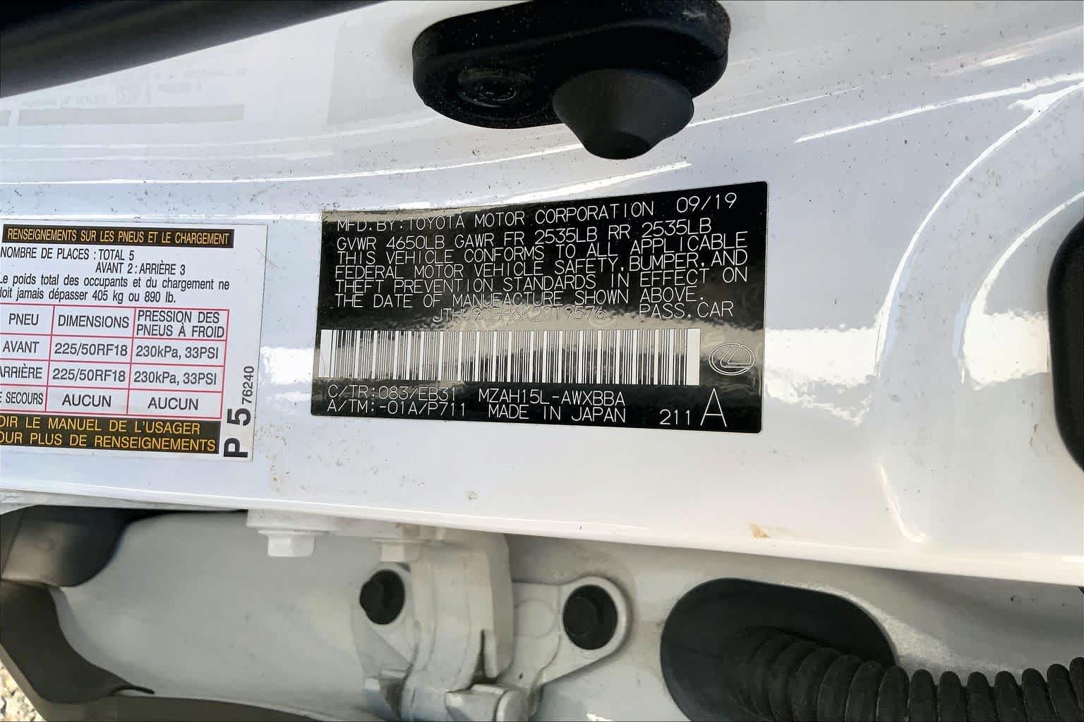 Used 2019 Lexus UX 250h F Sport AWD/4WD image 37