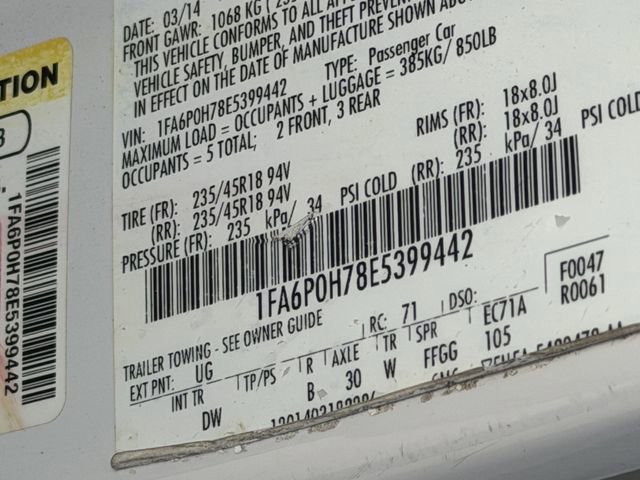 Used 2014 Ford Fusion SE w/ Equipment Group 201A image 10