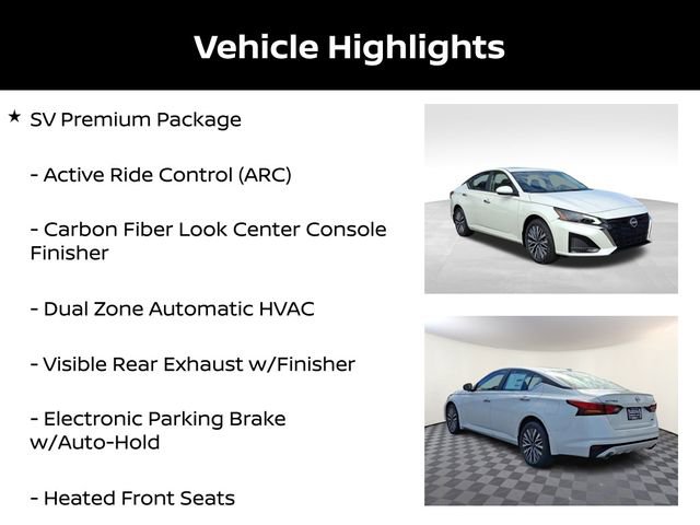 New 2025 Nissan Altima 2.5 SV w/ SV Premium Package AWD/4WD image 7