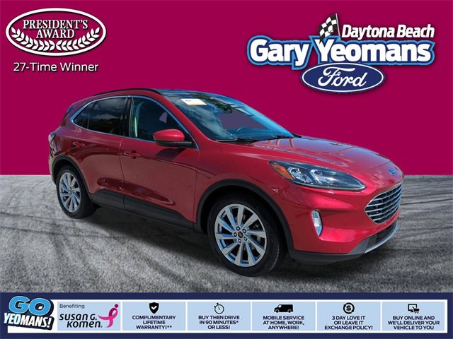 Certified 2021 Ford Escape Titanium w/ Titanium Elite Package