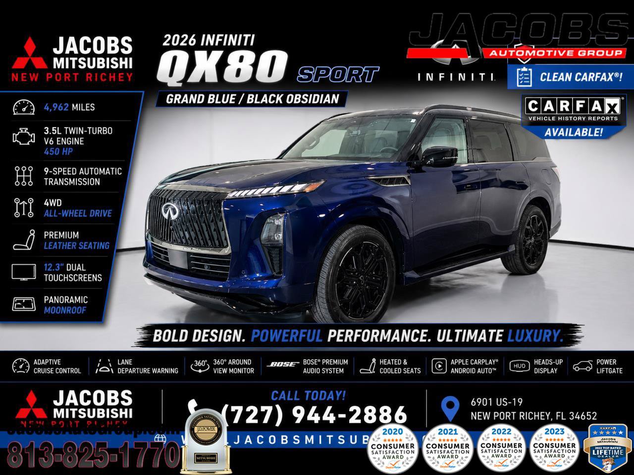 Used 2026 INFINITI QX80 Luxe
