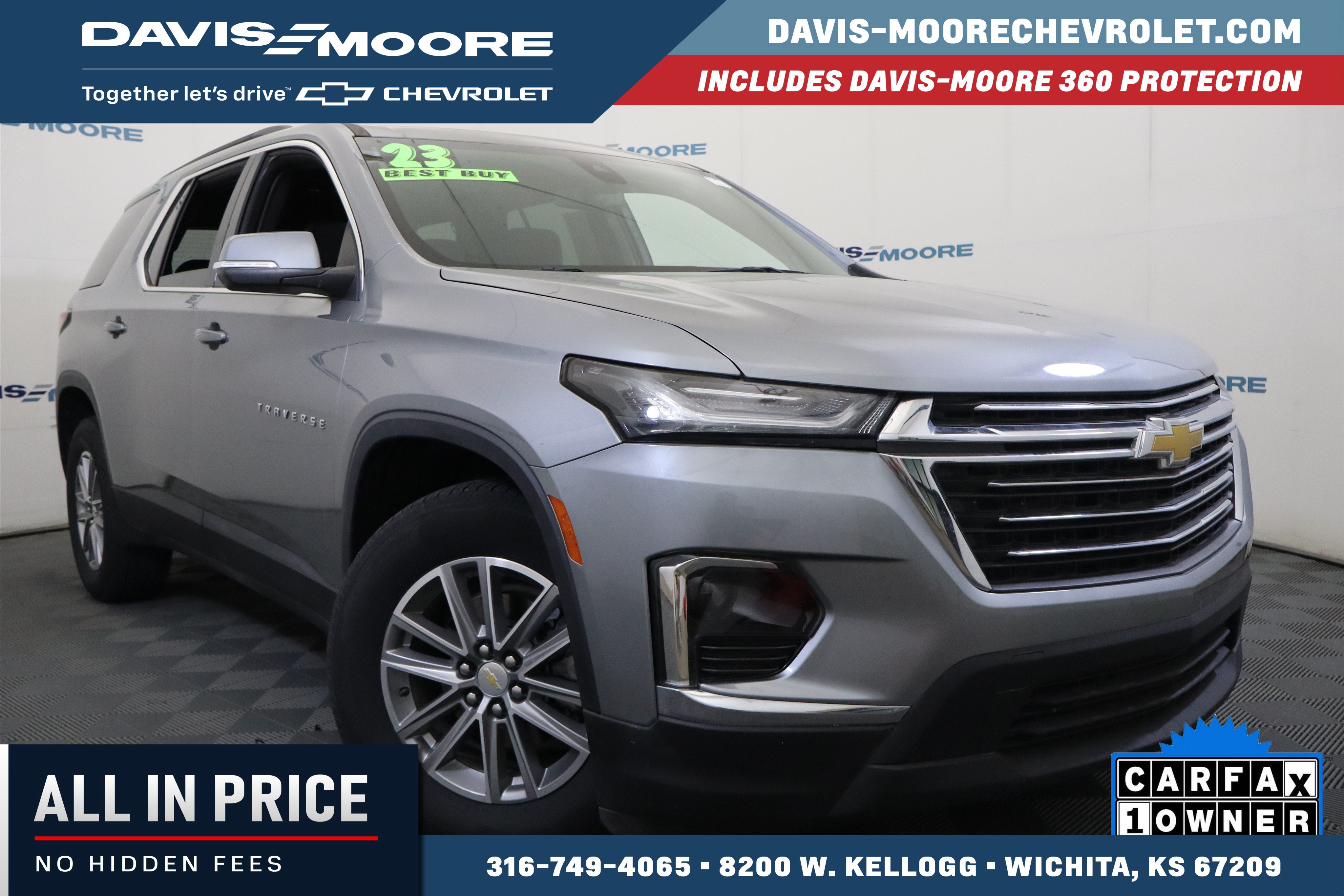 Used 2023 Chevrolet Traverse LT