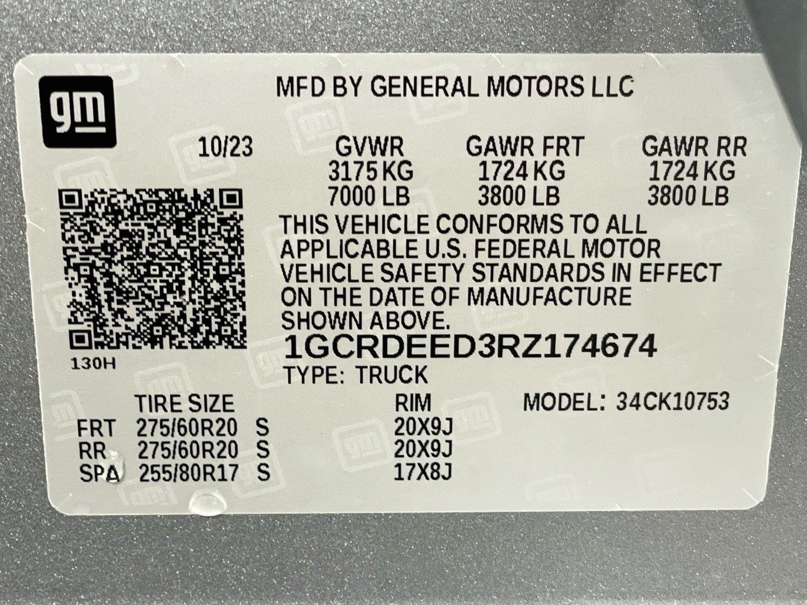 Certified 2024 Chevrolet Silverado 1500 RST w/ LPO, Dark Essentials Package AWD/4WD image 34