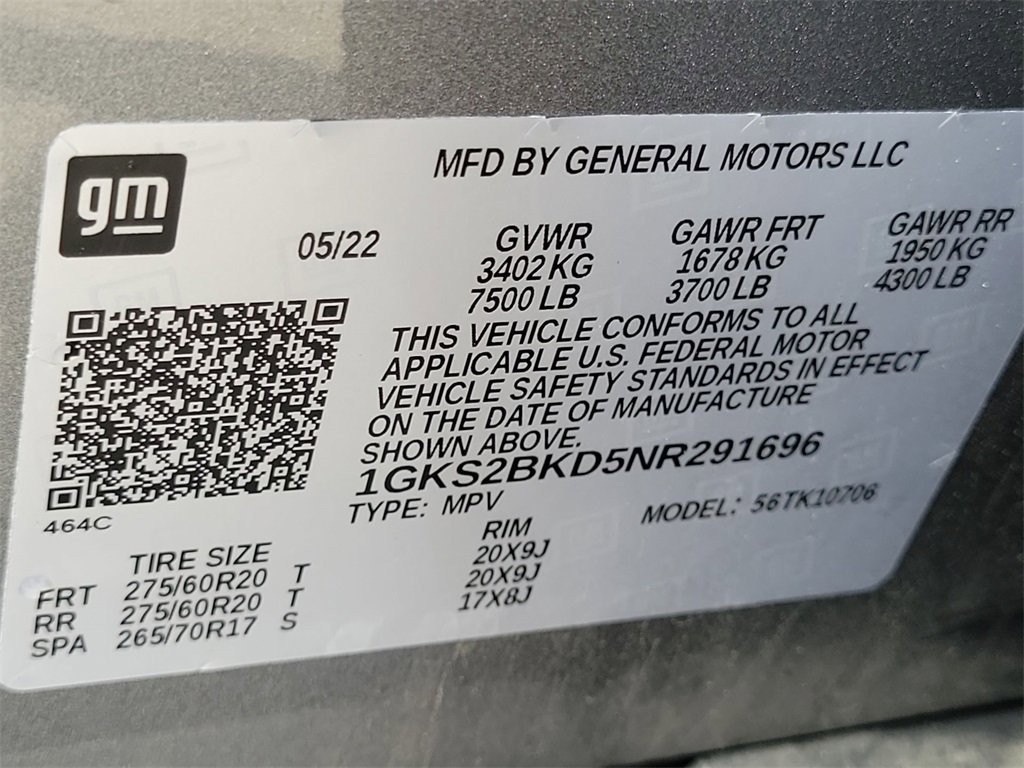 Certified 2022 GMC Yukon SLT w/ SLT Premium Package image 33