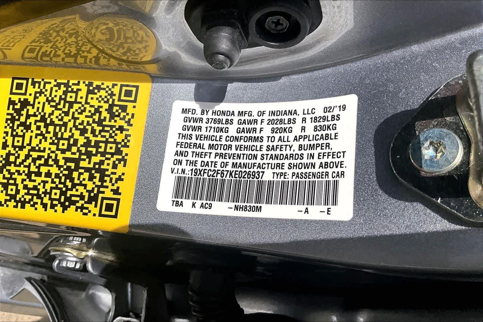 Used 2019 Honda Civic LX image 32