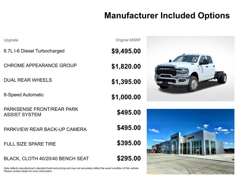 New 2025 RAM 3500 Tradesman w/ Chrome Appearance Group image 7