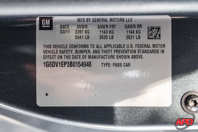 Used 2011 Cadillac CTS V w/ Wood Trim Package RWD image 72