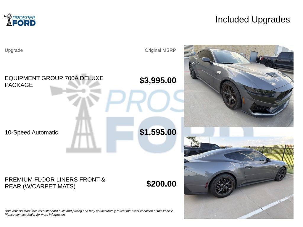 Used 2024 Ford Mustang Dark Horse RWD image 3