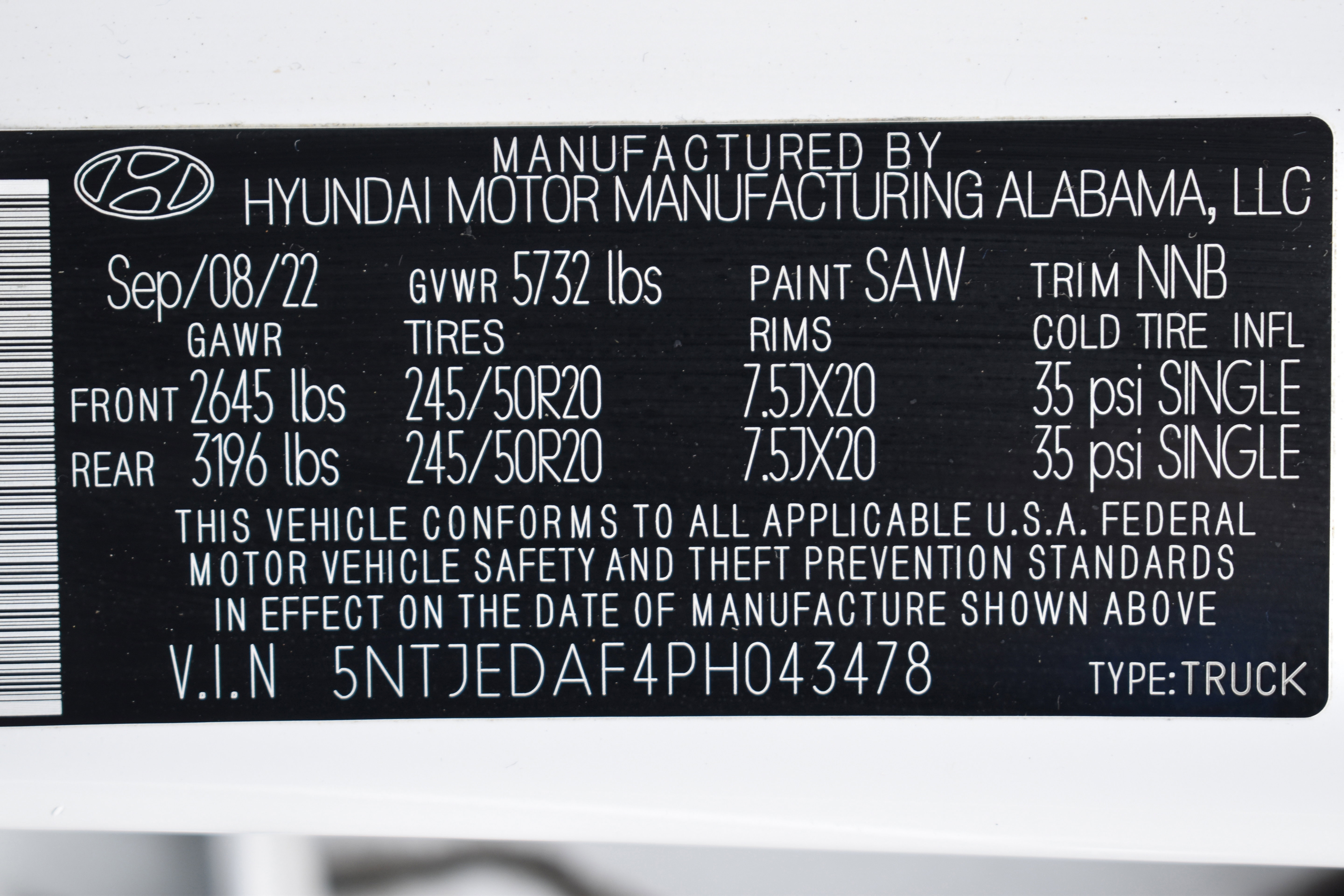 Used 2023 Hyundai Santa Cruz Limited w/ Cargo Package image 45