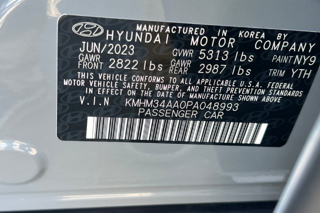 Used 2023 Hyundai Ioniq 6 SEL RWD image 34