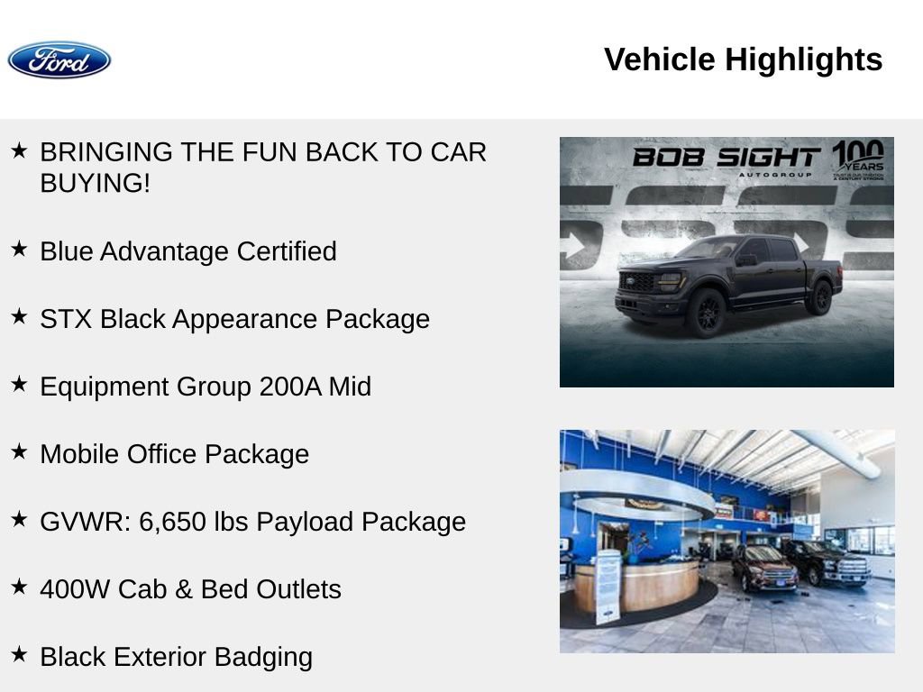 New 2025 Ford F150 STX w/ STX Black Appearance Package video 2