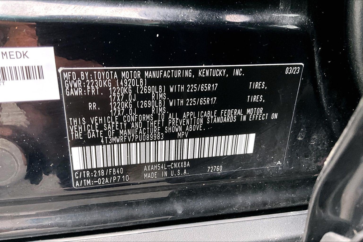 Used 2023 Toyota RAV4 LE AWD/4WD image 29