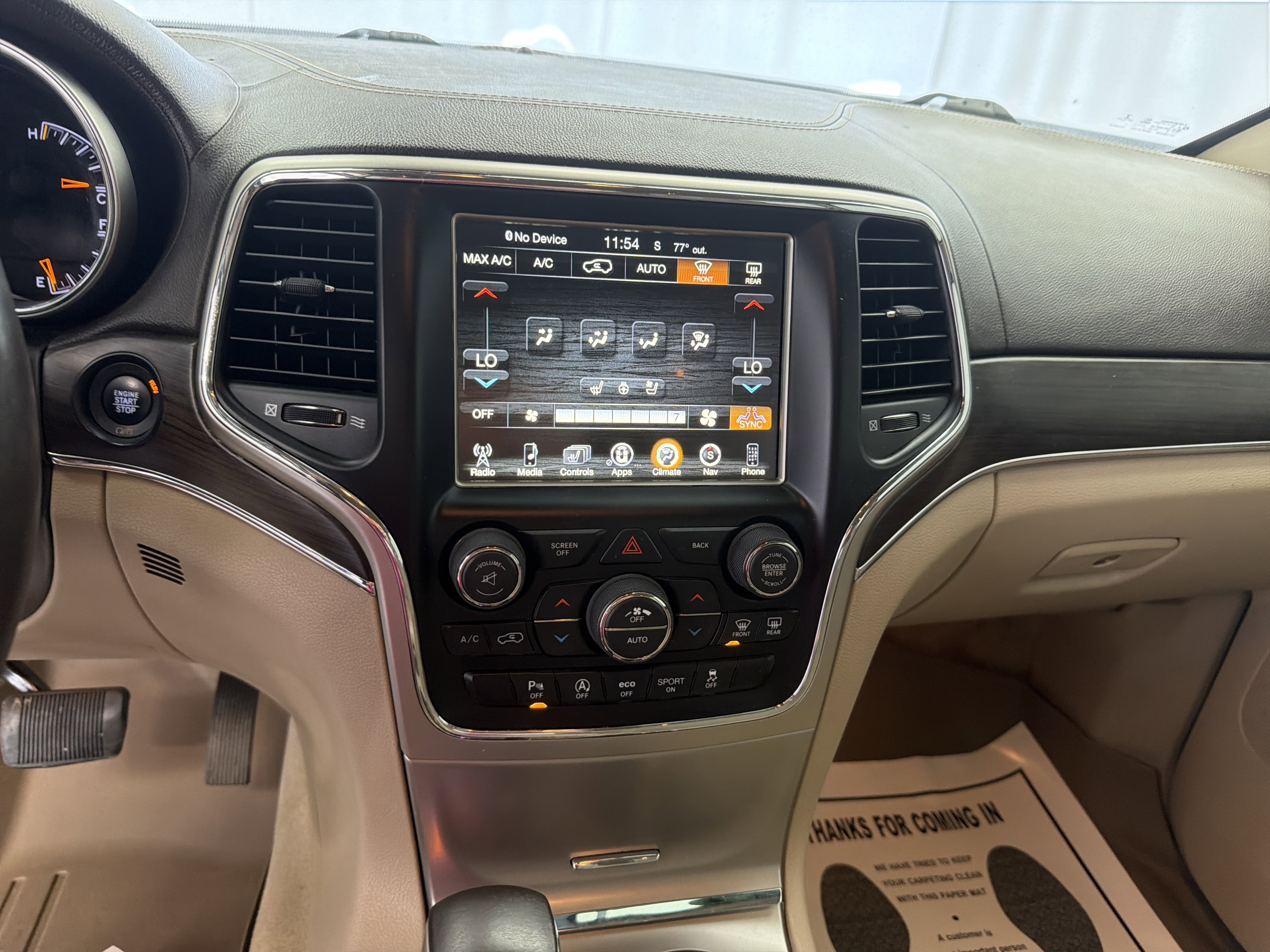 Used 2017 Jeep Grand Cherokee Overland image 10
