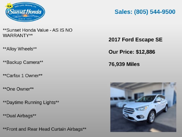 Used 2017 Ford Escape SE FWD image 5