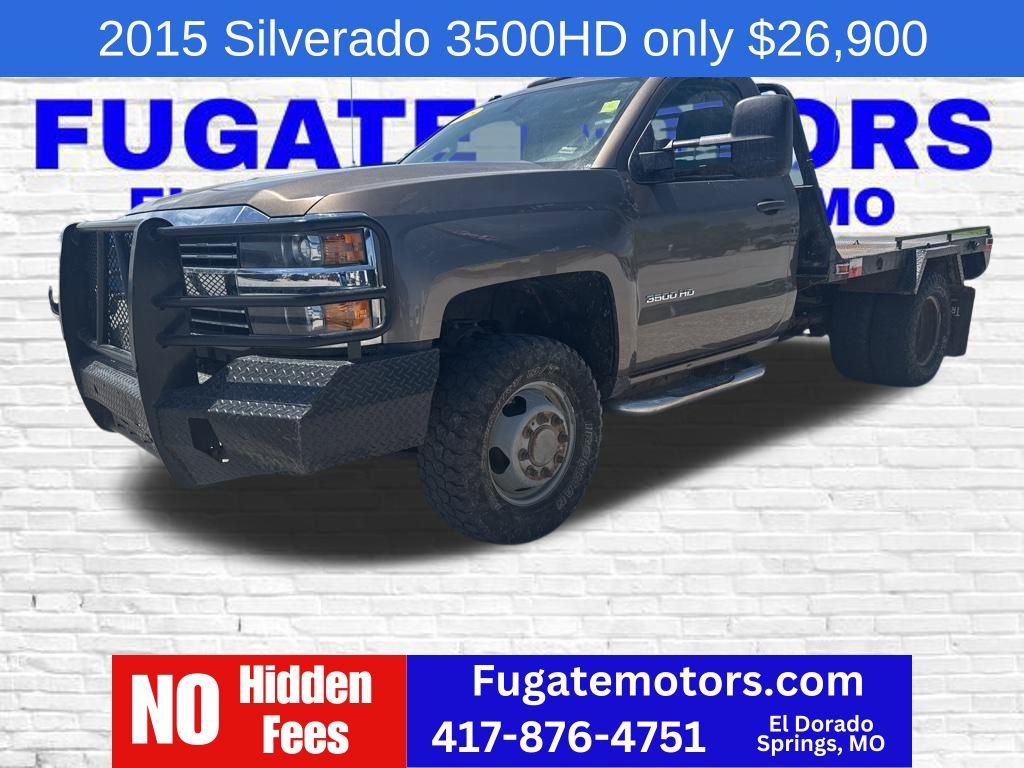 Used 2015 Chevrolet Silverado 3500 W/T w/ WT Convenience Package
