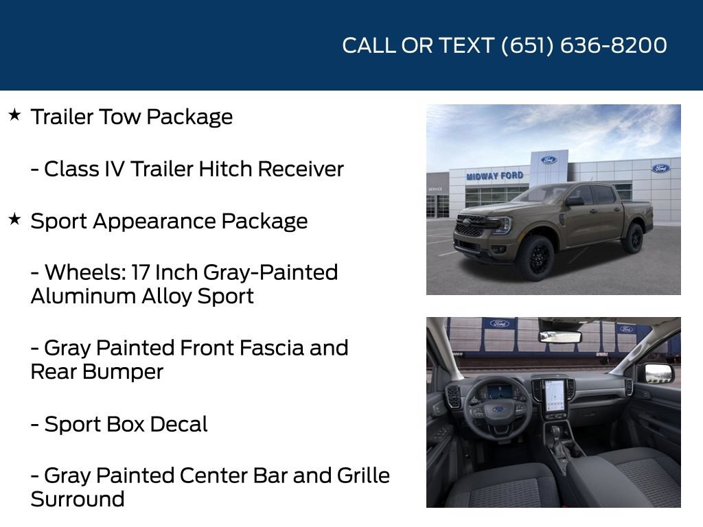 New 2026 Ford Ranger XLT AWD/4WD image 10