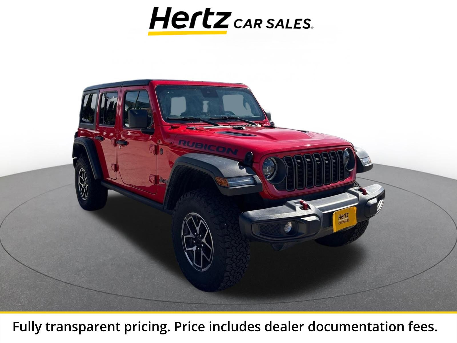 Used 2025 Jeep Wrangler Unlimited Rubicon AWD/4WD image 1
